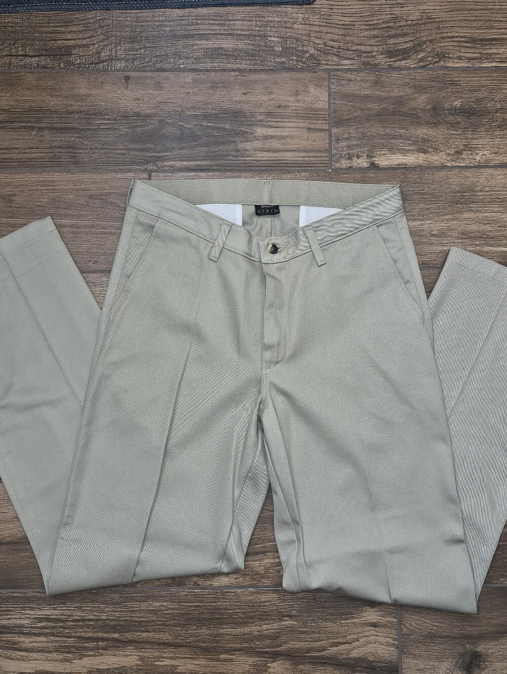 Wrangler Men's Riata Light Khaki Chinos - Straight Leg
